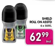 Shield Roll On Asstd-6X50ml