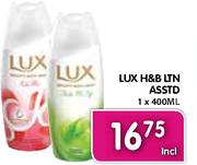 Lux H&B LTN Asstd-1X400ml