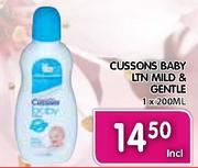 Cussons Baby LTN Mild & Gentle-1x200g