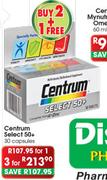 Centrum Select 50+-30 Capsules