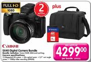 Canon SX40 Digital Camera Bundle