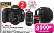 Canon 600D Twin Lens Bundle 250mm