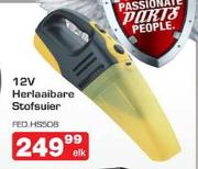 12 V Herlaaibare Stofeuier-Elk