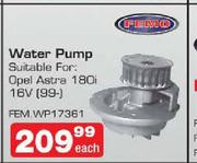  Femo Water Pump- Each