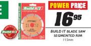 Build It Blade Saw Segmented Rim-115mm