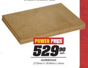 Supawood-2750mmx1830mmx16mm Each
