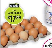 Foodco Large Eggs-18's