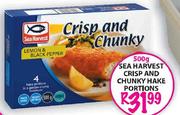 Sea Harvest Crisp And Chunky Hake Portions-500g