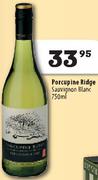 Porcupine Ridge Sauvignon Blanc-750ml