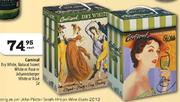 Carnival Dry White, Natural Sweet White Or Rose Or Johannisberger White Or Rose-5L Each