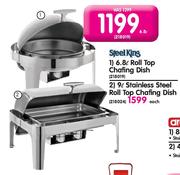 Steel King 6.8L Roll Top Chafing Dish