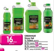 Greenheat Stove Gel-750ml Each
