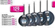 De Buyer Blue Steel Frying Pan-180mm Each