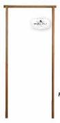Kayo Profiled Hardware Door Frame-38 x 76