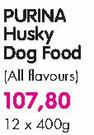 Purina Husky Dog Food(All Flavours)-12x400g Each