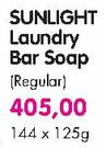 Sunlight Loundry Bar Soap(Regular)-144x125g Each