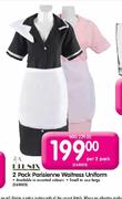 2 Pack Parisience Waitress Uniform-Per 2 Pack