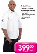 Chef Works Official SA Chefs Association Jacket-Each