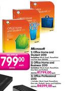 Microsoft Office Home and Student 2010
