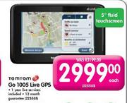 Tomtom Go 1005 Live GPS-5" Fluid Touchscreen