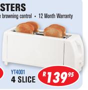 Amber Toasters 4 Slice YT4001
