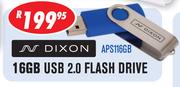 Dixon 16GB USB 2.0 Flash Drive APS116GB