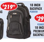 18 Inch Backpack PCBX4154