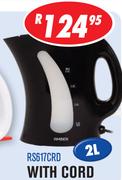 Amber 2L 2000W Automatic Kettles With Cord RS617CRD