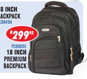 18 Inch Premium Backpack PCBX6251