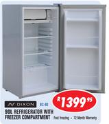 Dixon 90L Refrigerator With Freezer Compartment BC-90