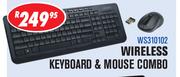 Dixon Wireless Keyboard & Mouse Combo WS310102