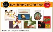 Assorted CD's