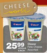 Clover Feta Cheese Assorted 400ml-Each