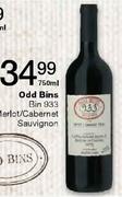 Odd Bins Bin 933 Merlot/Cabernet Sauvignon-750ml
