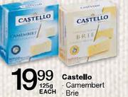Castello Camembert/Brie 125g-Each