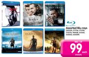 Assorted Blu-Rays Each