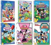 Assorted Disney Junior DVDs-Each