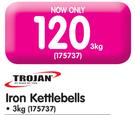 Trojan Iron Kettlebells 3kg-Each