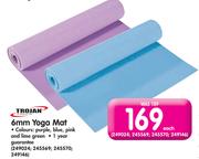 Trojan 6mm Yoga Mat-Each