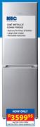 KIC 238Ltr Metallic Combi Fridge
