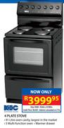 KIC 4 Plate Stove