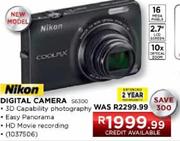 Nikon Digital Camera(S6300) 