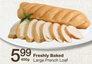 Freshly Baked Large French Loaf-400G