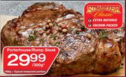 Porterhouse/Rump Steak-Per 300gm