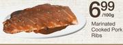 Marinated Cooked Pork Ribs-Per 100G