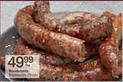 Rooikrantz Boerewors Thick-Per Kg