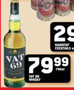 Vat 69 Whisky -750ml
