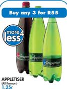 Appletiser (All Flavours)-3x1.25L