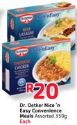 Dr. Oetker Nice 'n Easy Convenience Meals Assorted-350g Each