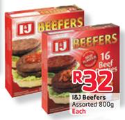 I&J Beefers-800gm Each